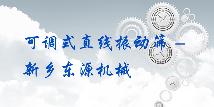 可調(diào)式直線振動(dòng)篩 - 新鄉(xiāng)東源機(jī)械