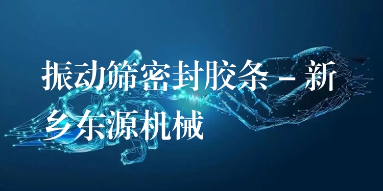 振動(dòng)篩密封膠條 - 新鄉(xiāng)東源機(jī)械