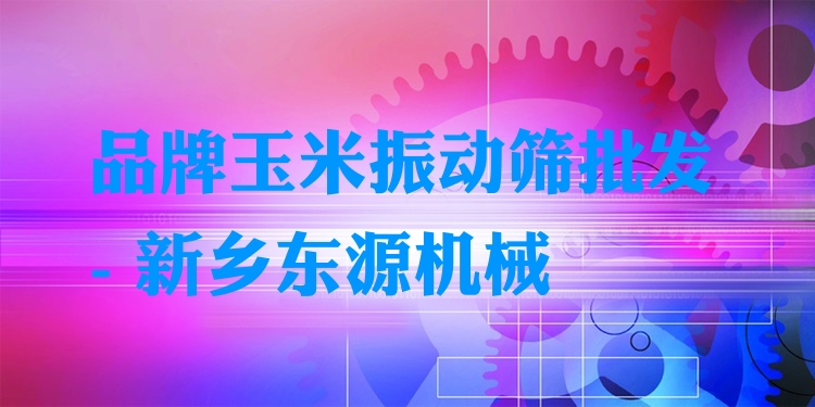 品牌玉米振動(dòng)篩批發(fā) - 新鄉(xiāng)東源機(jī)械