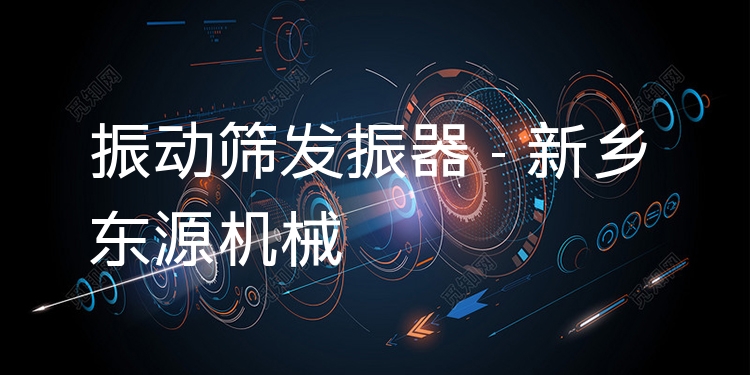 振動篩發(fā)振器 - 新鄉(xiāng)東源機械