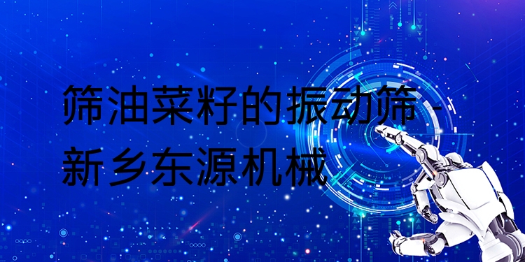 篩油菜籽的振動(dòng)篩 - 新鄉(xiāng)東源機(jī)械