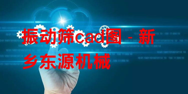振動篩cad圖 - 新鄉(xiāng)東源機械