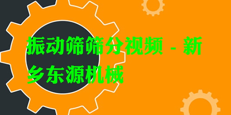 振動(dòng)篩篩分視頻 - 新鄉(xiāng)東源機(jī)械