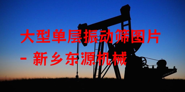 大型單層振動篩圖片 - 新鄉(xiāng)東源機械