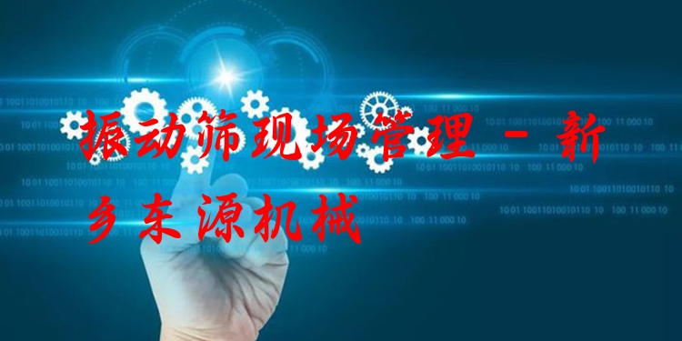 振動(dòng)篩現(xiàn)場(chǎng)管理 - 新鄉(xiāng)東源機(jī)械